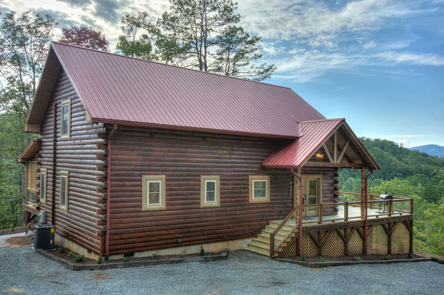 Smoky Mountain Cabin Builder Portfolio of Log Homes Near Bryson City NC